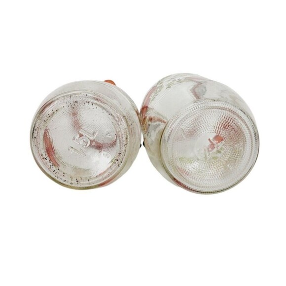 VTG 70s MCM Spice of Life CorningWare Glass Mushroom Vegetable Jars 1.5  2 liter - Picture 13 of 13